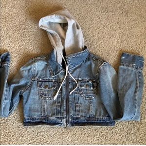 Cropped Jean Jacket